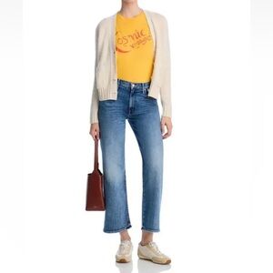 MOTHER  The Mid Rise Maven Ankle Jeans in Toil and Trouble 26 EUC